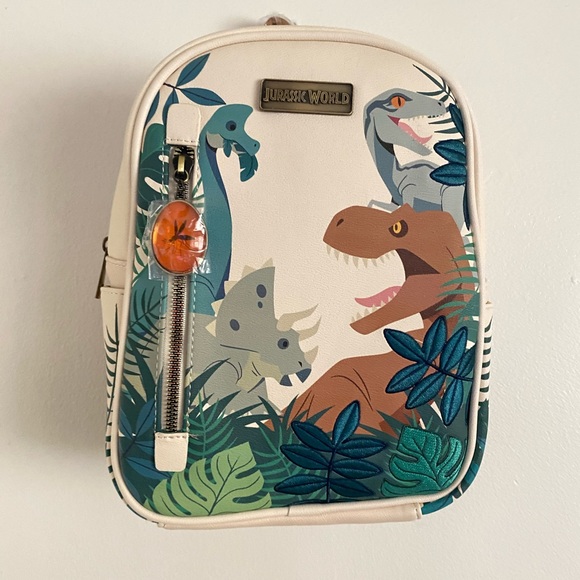 Bioworld Bags Jurassic Park Tropical Mini Backpack Boxlunch